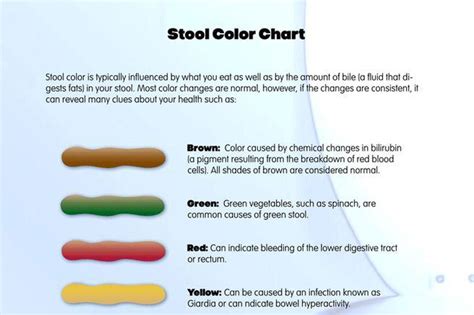 Stool Color Chart Template Free Download Speedy Template Stool Color