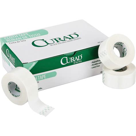 Curad Cloth Silk Adhesive Tape White 24 Box Quantity Walmart