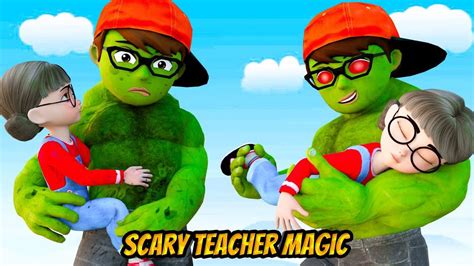 scary teacher magic 3d collection of movies double hulkbuster vs resurrected zombies youtube