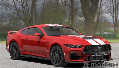 Мод Ford Mustang S650 GT 2024 для Assetto Corsa