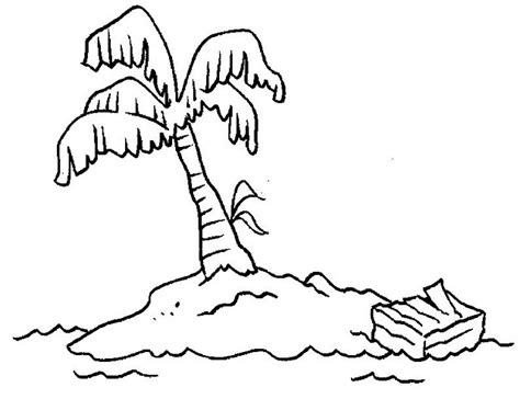 DIBUJOS DE ISLAS PARA COLOREAR