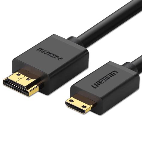 Mini HDMI to HDMI Cable for Camcorders HDTV Monitor Projector | Cables ...