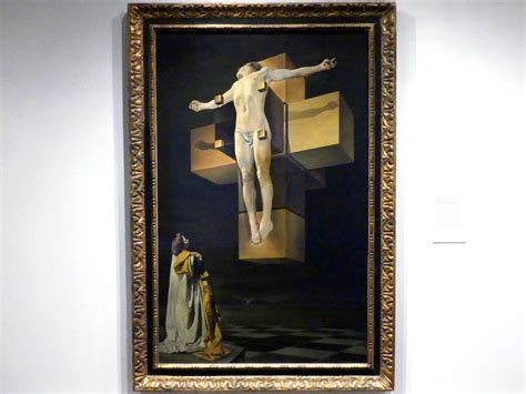 Kreuzigung Corpus Hypercubus Salvador Dalí 1954