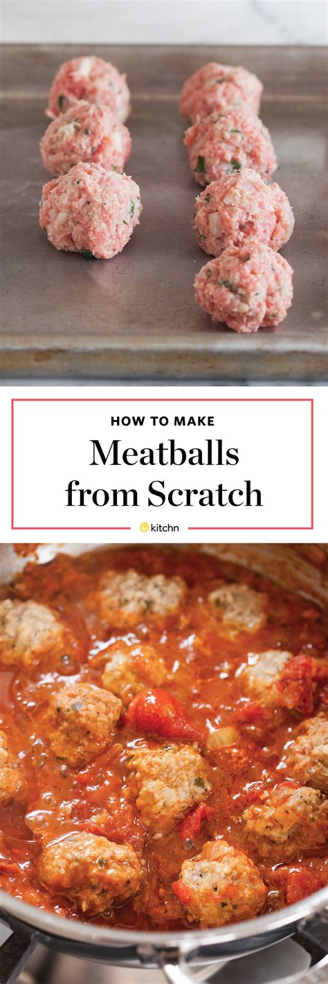 How To Make Meatballs: The Easiest, Simplest Method | Kitchn