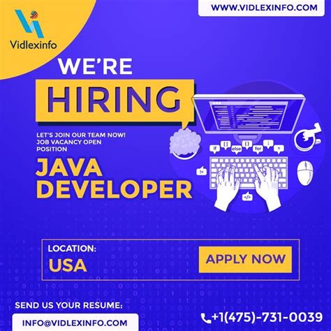 Java Developer Urgent Hiring Are You Looking To Get Into A Profession