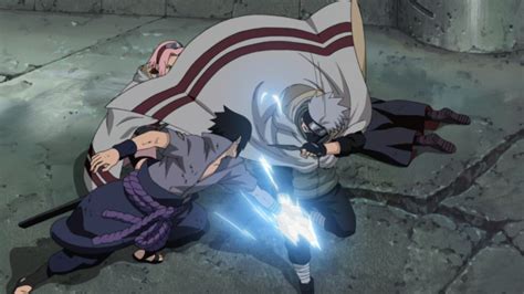 Image Kakashi Intercepts Sasukepng Narutopedia The