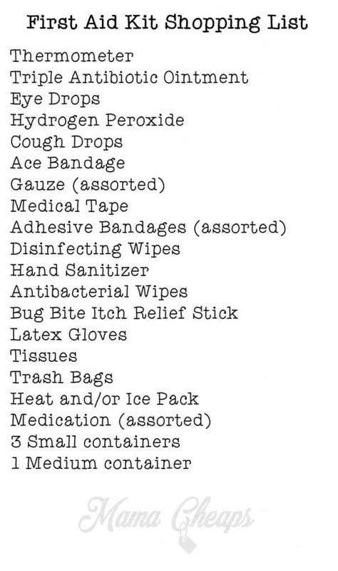 A first aid kit is a collection of supplies and equipment that is used to give medical treatment. DIY Dollar Store First Aid Kit for Your Car + FREE ...