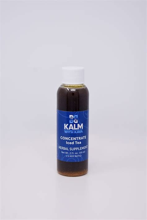 Kava Concentrate For Relaxation Kalm With Kava