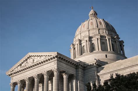 Missouri State Capitol Building Dome Stock Photo