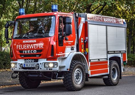 Mannheim City Baden Württemberg Germany Iveco Magirus Tlf 3000 With