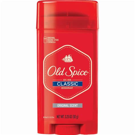Old Spice Classic Deodorant Stick Original Scent For Men 3 25 Oz Pack Of 10