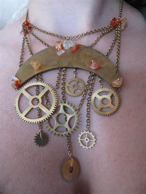 Awesome Steampunk Necklace Check It Out On Fb Steampunk Creations By