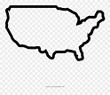 American Map Outline - Wayne Baisey