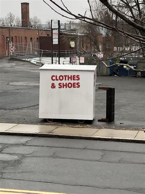 I hate when people leave furniture at these drop off containers. | /r