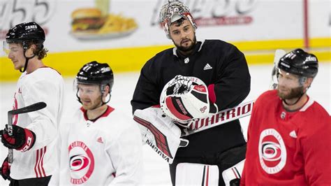 Carolina plays the second half of a. Canes sign goalie Petr Mrazek to two-year contract ...