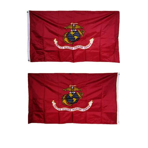 3x5 u s marines flag 3 x5 double sided marine usmc semper fi made in usa