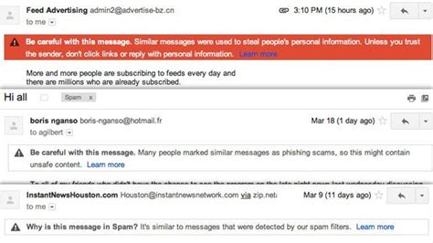 Gmail Now Tells You Why Email Ends Up In Your Spam Folder Told You So Life Blogs Good To Know