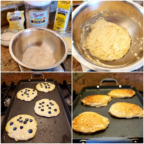 Best Blueberry Whole Oat Buttermilk Pancakes Cook Like James