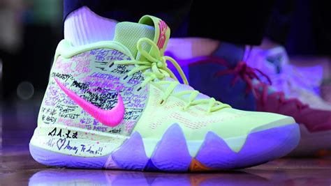 Kyrie Irving Debuts Nike Kyrie 4 Confetti Sole Collector