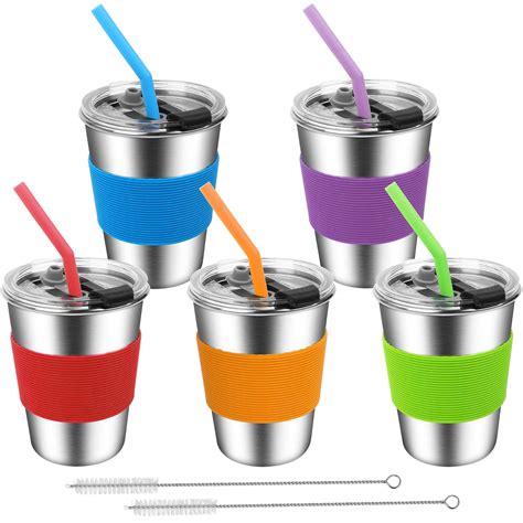 Buy Shineme Kids Stainless Steel Cups Kids Metal Drinking Glasses With