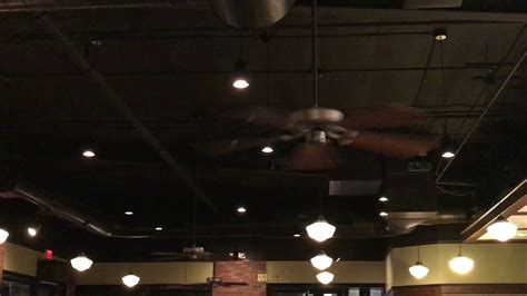 CraftMade Decorative Ceiling Fans In A Corner Bakery Cafe YouTube