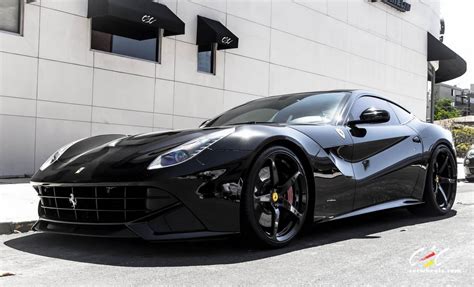 Black On Black Ferrari F12 By Cec Wheels