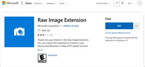 How To Open Raw Image Files On Windows 10