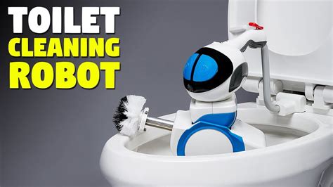 Automatic Toilet Cleaning Robot Giddel Robot Youtube