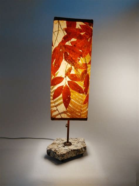Table Lamp Decorative Lamp Handmade Lamps Paper Lamp Etsy