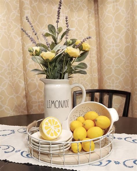 Lemon kitchen decor farmhouse kitchen decor new kitchen spring kitchen decor kitchen ideas yellow kitchen decor summer house decor kitchen decor themes kitchen design. Pin by Chyna Jacobs on Rae Dunn | Lemon kitchen decor ...