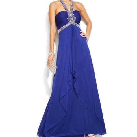 Royal Blue Bedazzled Prom Dress Royal Blue Prom Dresses Dresses