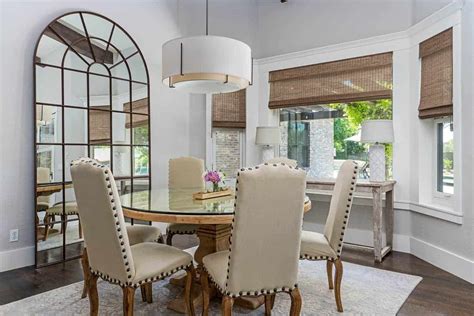 Round dining room table with leaf. 50 Dining Rooms with Round Dining Tables (Photos)