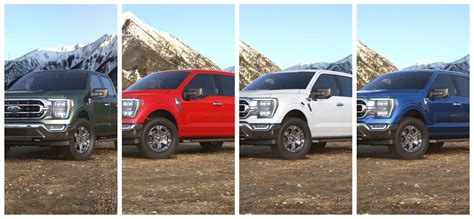 Well, the epa reckons it'll return 24 mpg in the city, 24 mpg on the highway, and—surprise—24 mpg combined. 2021 F-150 Colors from Every Angle | 2021+ Ford F-150 ...