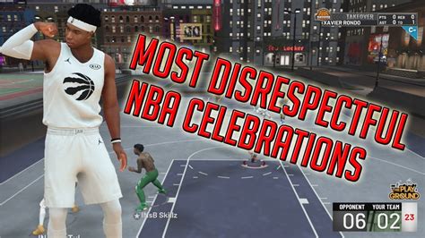 the most disrespectful nba celebrations and taunts ep 1 youtube