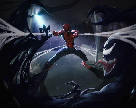 2560x2048 Super Spider Man Vs Venom 5k 2560x2048 Resolution Hd 4k