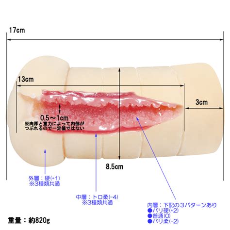 生膣感覚三層構造 夢無花果 ゆめいちじく 大型 ホットパワーズ公式サイト