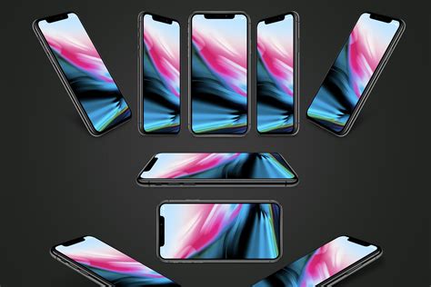 These free macbook mockups are perfect if you are looking for a striking way to present your designs, applications and other works. iPhone X Mockups | Iphone mockup, Iphone, Brochure design ...