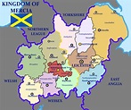Kingdom of Mercia : imaginarymaps