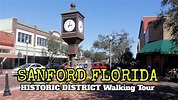 Sanford Florida Historic District walking tour - YouTube