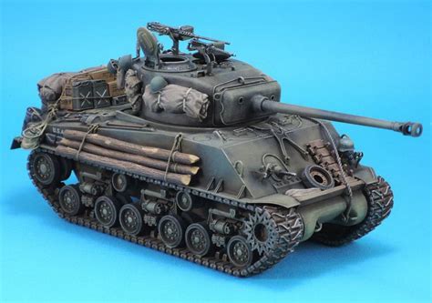 135 Wwii M4a3e8 Sherman 1945 Update Set Whvss Suspension 75 Resin43 Pe