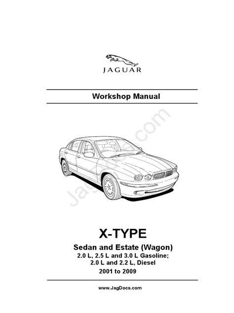 It is available in 2.1 l (2,099 cc), 2.5 l (2,495 cc) and 3.0 l (2,967 cc) displacements. Jaguar Workshop Manual X-Type 2001-2009.pdf | V6 Engine ...