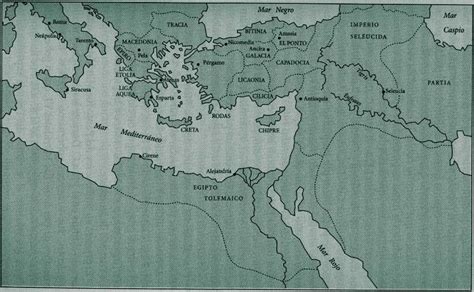 Pais Global Mapas El Mundo HelenÍstico Siglo Iii Ac