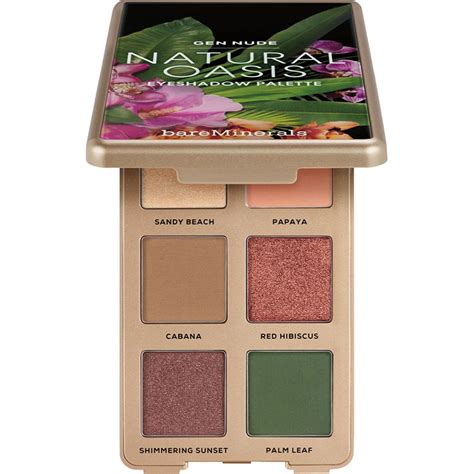 Fard Paupi Res Gen Nude Natural Oasis Eyeshadow Palette The Beauty Of