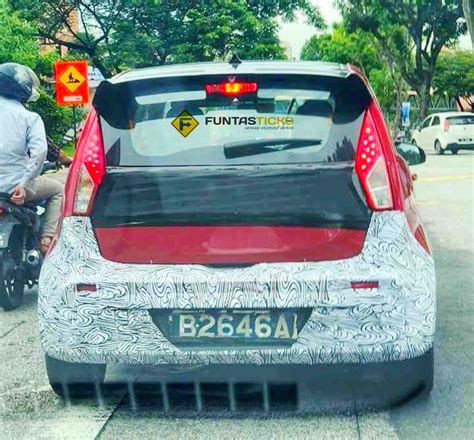 It was developed new from ground up with the aim to be sold worldwide. 2019 Proton Iriz (facelift) spied on test