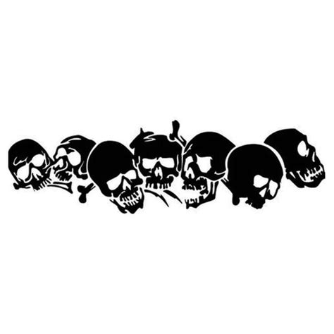 Skulls 165 Decal Sticker Ballzbeatz Com Vinyl Car Stickers Skull