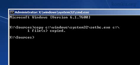 Make sure that the read&execute is allowed. How To Bypass (Reset) Administrator Password Windows 7 ...