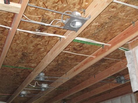 Ceiling joists support whatever is directly above them: Service Cavities for Wiring and Plumbing ...