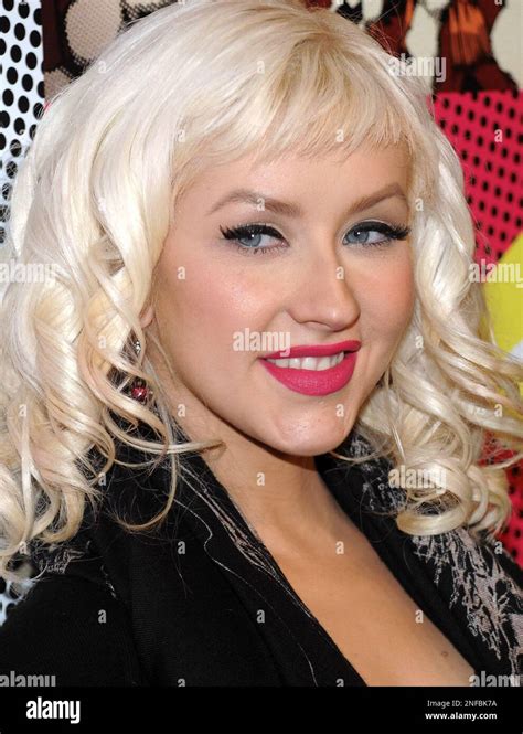 Singer Christina Aguilera Attends The Target Terrace At La Live Opening Night Party On Sunday