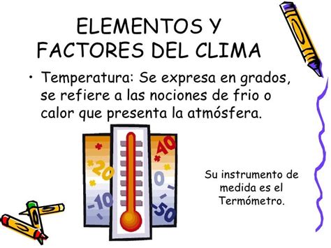 Clima Y Sus Elementos