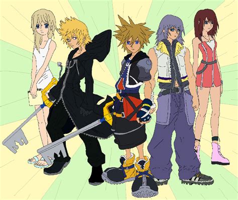 Kingdom Hearts Characters By Gib149 On Deviantart